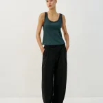 SABBA CLASSIC TOP | ירוק בקבוק