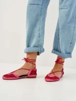⁦SISAL SANDALS | ורוד⁩ – תמונה ⁦4⁩