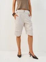 ⁦BERMUDA COOL PANTS | אבן⁩ – תמונה ⁦2⁩