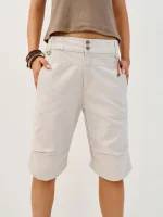 ⁦BERMUDA COOL PANTS | אבן⁩ – תמונה ⁦4⁩