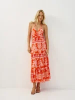⁦CORAL DRESS | צבעוני⁩ – תמונה ⁦4⁩