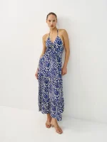 CORAL DRESS | כחול