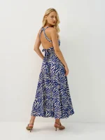 ⁦BALI DRESS | כחול⁩ – תמונה ⁦4⁩