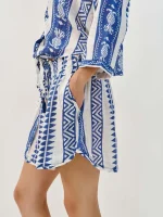 ⁦AVEIRO SHORTS | כחול⁩ – תמונה ⁦5⁩