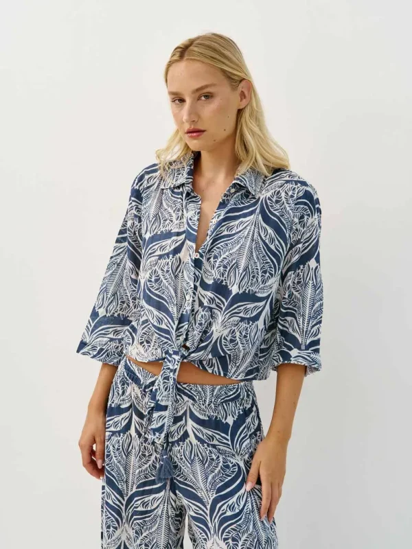 SUNSHINE SHIRT | נייבי