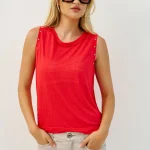 SUMMER B TOP | אדום