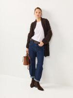 ⁦NOA'S BARREL JEANS | ג׳ינס כהה⁩ – תמונה ⁦4⁩