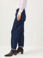 ⁦NOA'S BARREL JEANS | ג׳ינס כהה⁩ – תמונה ⁦7⁩