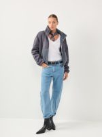 NOA'S BARREL JEANS | ג׳ינס בהיר