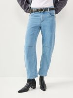 ⁦NOA'S BARREL JEANS | ג׳ינס בהיר⁩ – תמונה ⁦2⁩