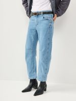 ⁦NOA'S BARREL JEANS | ג׳ינס בהיר⁩ – תמונה ⁦3⁩