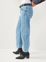 ⁦NOA'S BARREL JEANS | ג׳ינס בהיר⁩ – תמונה ⁦5⁩
