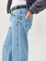 ⁦NOA'S BARREL JEANS | ג׳ינס בהיר⁩ – תמונה ⁦6⁩