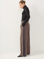 ⁦COOL TAILORED PANTS | חום כהה⁩ – תמונה ⁦2⁩