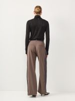 ⁦COOL TAILORED PANTS | חום כהה⁩ – תמונה ⁦6⁩