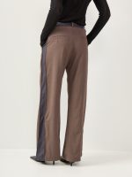 ⁦COOL TAILORED PANTS | חום כהה⁩ – תמונה ⁦5⁩