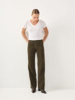 ⁦BOYFRIEND JEANS | חום כהה⁩ – תמונה ⁦7⁩