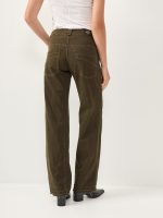 ⁦BOYFRIEND JEANS | חום כהה⁩ – תמונה ⁦4⁩