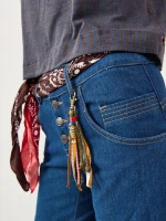 ⁦BANDANA JEANS | ג׳ינס כהה⁩ – תמונה ⁦8⁩