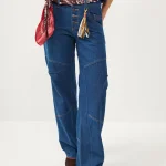 BANDANA JEANS | ג׳ינס כהה