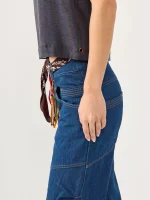 ⁦BANDANA JEANS | ג׳ינס כהה⁩ – תמונה ⁦3⁩