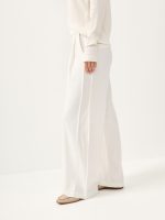 ⁦COOL TAILORED PANTS | שמנת⁩ – תמונה ⁦3⁩