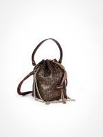 ⁦SAC MIMI BAG | חום מבריק⁩ – תמונה ⁦3⁩