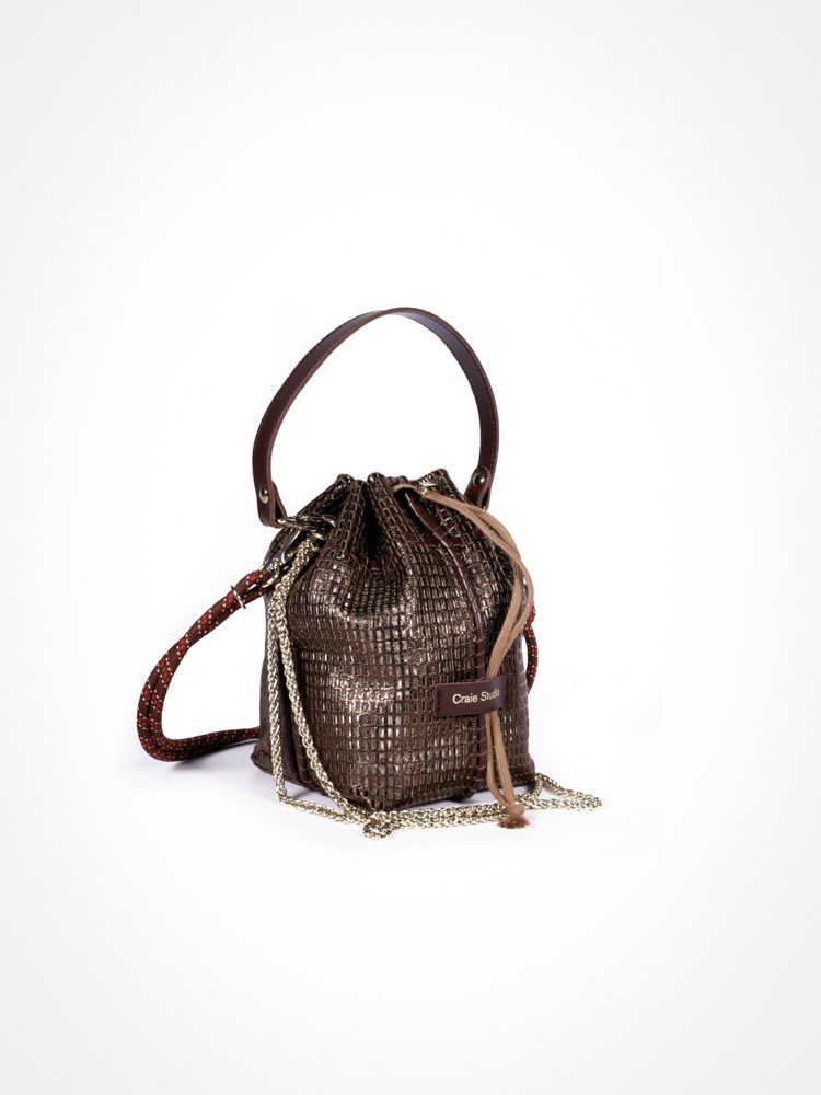 Bibi_Mambo_2 SAC MIMI BAG | חום מבריק – תמונה 3