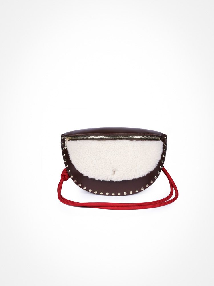 Smile_clou_Laine_Choco_2 SMILE BAG | חום בוקלה – תמונה 4