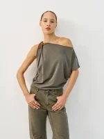⁦SWITCH SHIRT | זית⁩ – תמונה ⁦6⁩