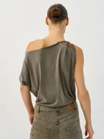 ⁦SWITCH SHIRT | זית⁩ – תמונה ⁦3⁩