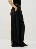 ⁦COOL TAILORED PANTS | שחור⁩ – תמונה ⁦2⁩