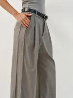 COOL TAILORED PANTS | אפור