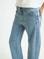 ⁦NOA'S BARREL JEANS | ג׳ינס בהיר⁩ – תמונה ⁦3⁩