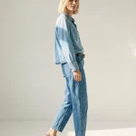 NOA'S BARREL JEANS | ג׳ינס בהיר