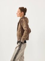 ACTIVE BOUCLE JACKET | חום