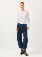 ⁦NOA'S BARREL JEANS | ג׳ינס כהה⁩ – תמונה ⁦2⁩