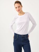 ⁦NIKI WEST SHIRT | לבן⁩ – תמונה ⁦5⁩