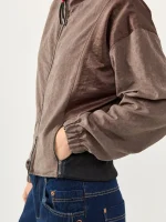 ⁦GREET JACKET | חום כהה⁩ – תמונה ⁦4⁩