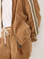 ⁦CORDPUFF JACKET | קאמל⁩ – תמונה ⁦4⁩