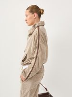 ⁦CORDPUFF JACKET | אבן⁩ – תמונה ⁦5⁩