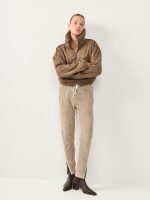 ⁦BOUCLE PUFF JACKET | חום⁩ – תמונה ⁦7⁩