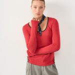 ROUND T-SHIRT | אדום