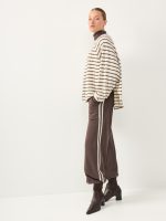 ⁦COOL PONCHO | חום ולבן⁩ – תמונה ⁦9⁩