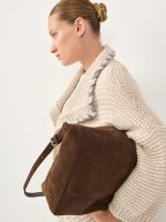 ⁦LONG COZY ART CARDIGAN | אבן⁩ – תמונה ⁦7⁩