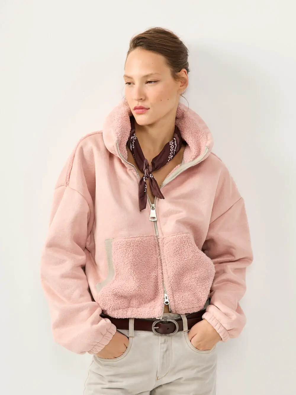 1533 noa 10.10.251657 BOUCLE PUFF JACKET | בלאש – תמונה 4