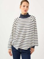 COOL PONCHO | כחול ולבן