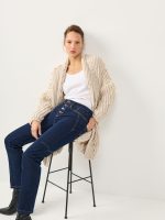 ⁦ROUND T-SHIRT | לבן⁩ – תמונה ⁦3⁩