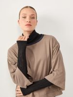 ⁦T-STAR SHIRT | חום בהיר⁩ – תמונה ⁦3⁩