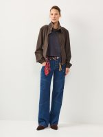 ⁦TOUCH JACKET | חום⁩ – תמונה ⁦2⁩